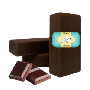 jabon artesanal de _chocolate_100_gramos Jabones y cosmetica TM