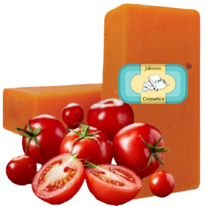 jabon artesanal de _jitomate_100_gramos Jabones y cosmetica TM